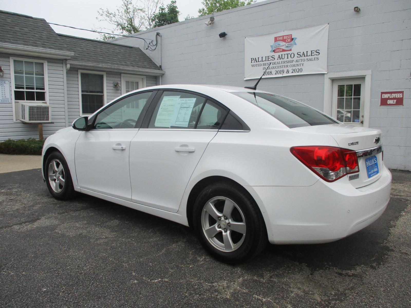 2012 WHITE Chevrolet Cruze (1G1PF5SC1C7) , AUTOMATIC transmission, located at 540a Delsea Drive, Sewell, NJ, 08080, (856) 589-6888, 39.752560, -75.111206 - Photo #3